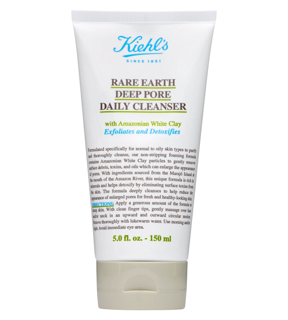 Rare Earth Deep Pore Daily Cleanser Mousse limpiador facial Kiehl´s