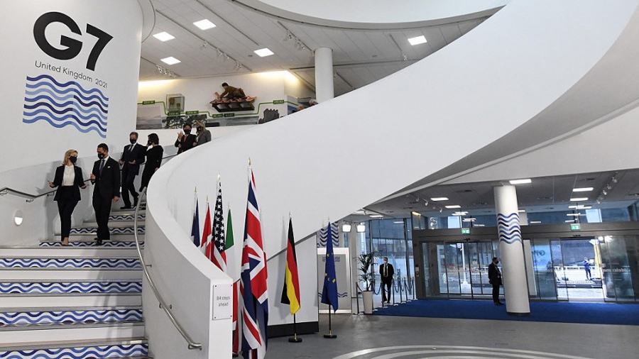 Los responsables de Economa de Estados Unidos Canad Japn Reino Unido Alemania Francia e Italia subrayaron su compromiso para intervenir en ayuda de Kiev Foto AFP