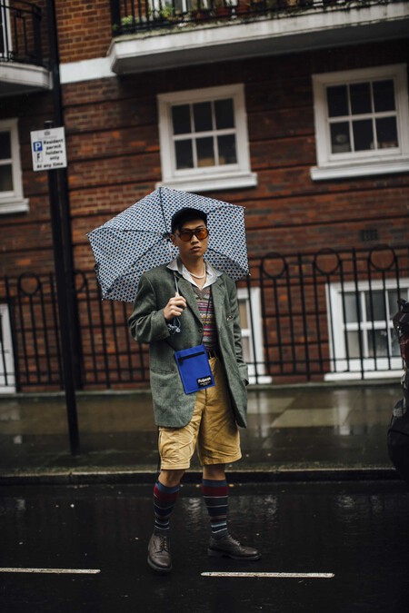 El Mejor Street Style De La Semana Se Vive En Londres Y Apuesta Por Americanas Clasicas Para Darles Nueva Vida A Nuestros Looks 4