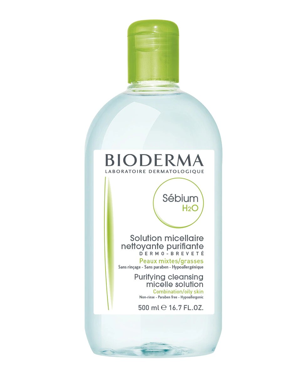 Agua micelar piel acnéica Sébium 500 ml Bioderma