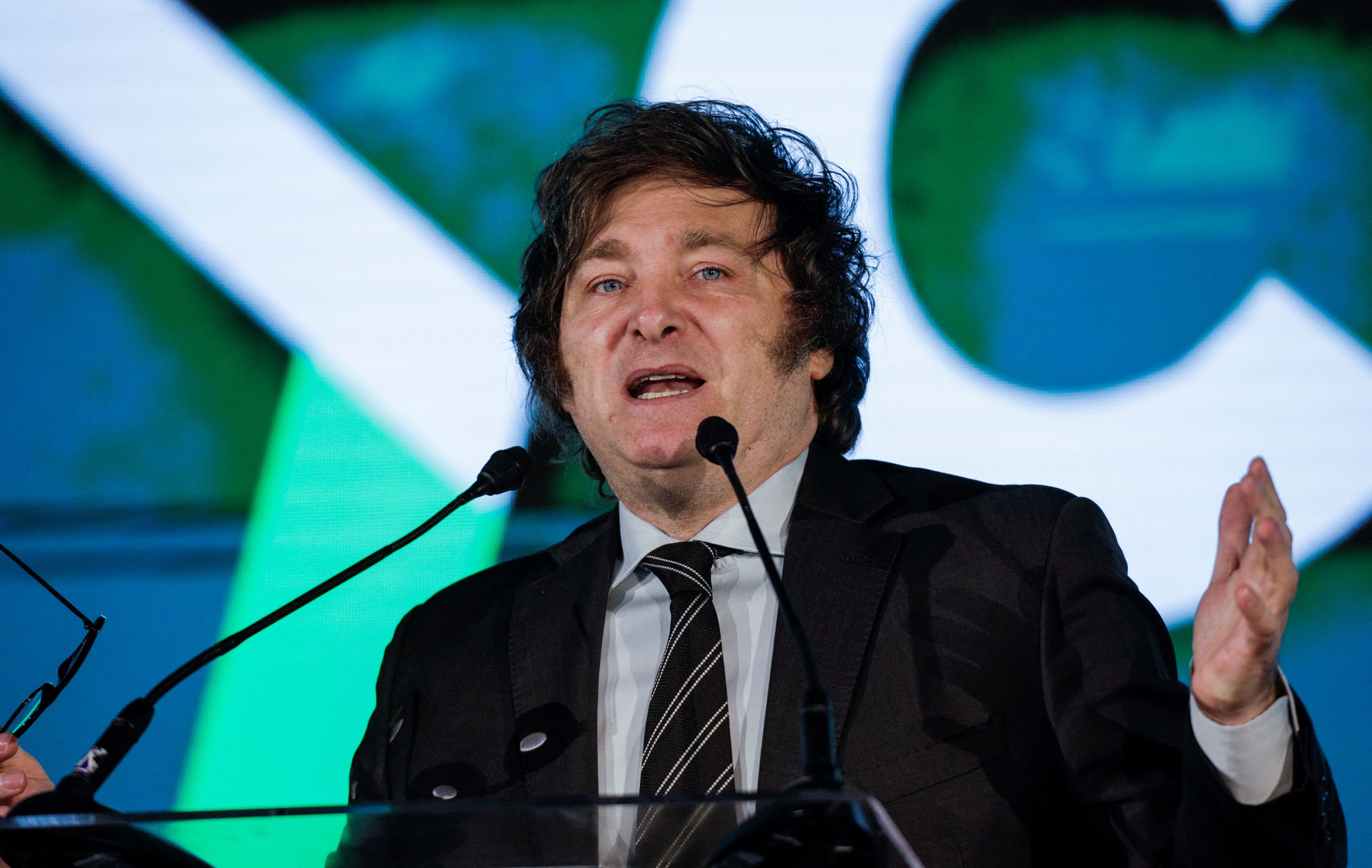 Javier Milei crece en las encuestas y preocupa al Frente de Todos. (Foto: Reuters).