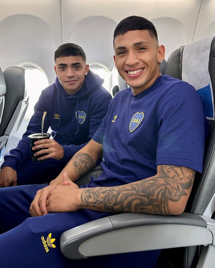 El viaje de Boca a Venezuela para visitar a Monagas en el inicio de la Libertadores 2023. Foto: Prensa Boca