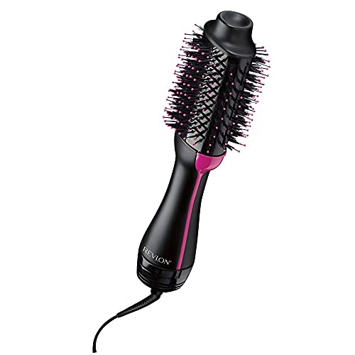 Secador voluminizador Revlon Salon One-Step (One-Step, tecnología IÓNICA y CERÁMICA, media melena-cabello largo) RVDR5222, 1 Unidad (Paquete de 1)