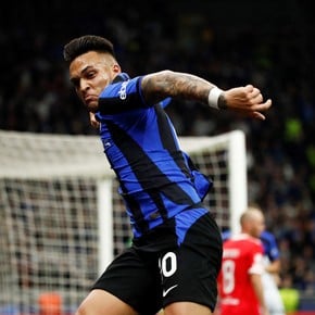 Los goles de Lautaro y Correa en la clasificación del Inter a semifinales de Champions