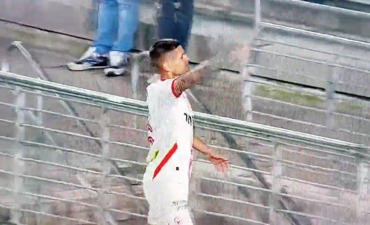 ¿Simuló el saludo nazi en un festejo del gol?