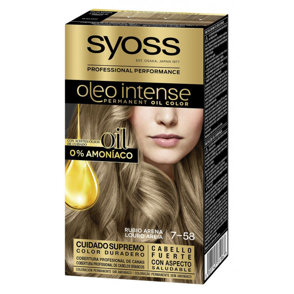 Syoss Oleo Intense Tinte Permanente Sin Amoníaco
