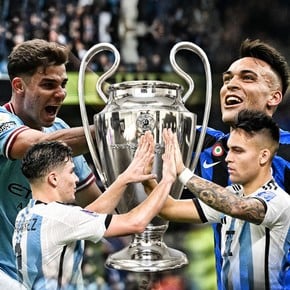 Los dos 9 campeones del mundo que van por la Champions