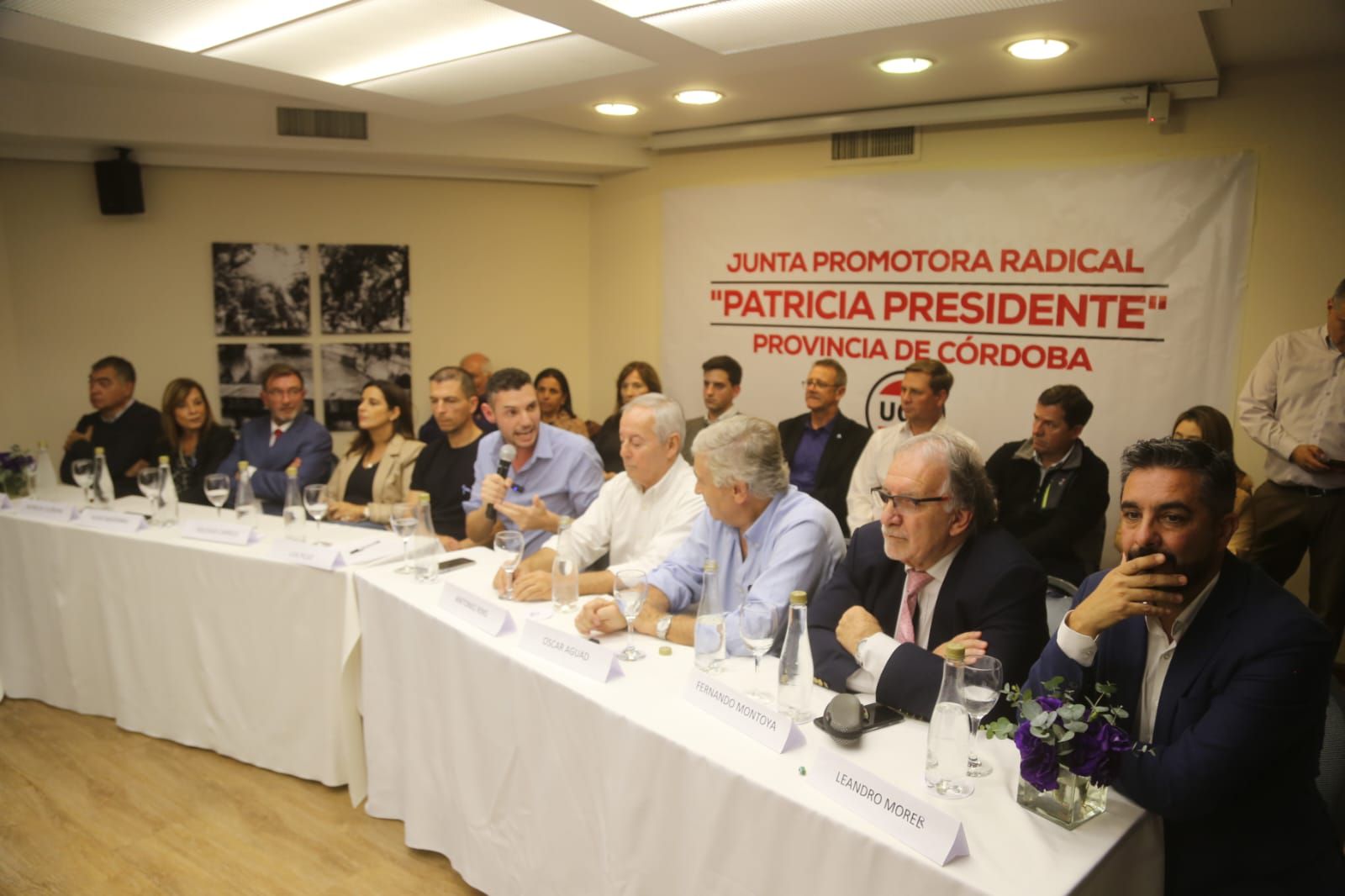 Patricia Bullrich ceró un acuerdo con un centenar de dirigentes de la Unión Cívica Radical en Córdoba (Foto: prensa Bullrich).