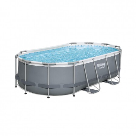 piscina oval Bestway con depuradora de cartucho