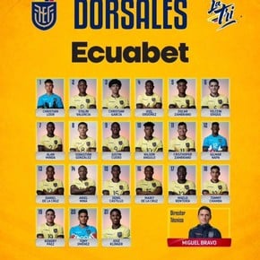 Los dorsales de La Tri: Angulo usará la 10, Kendry la 19