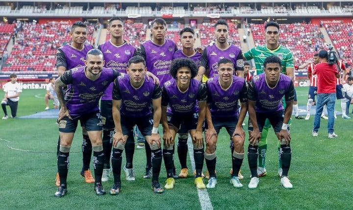 Mazatlán en la derrota ante Chivas.