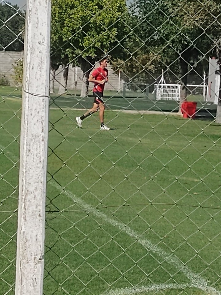 Merolla ya se entrena apartado del plantel.