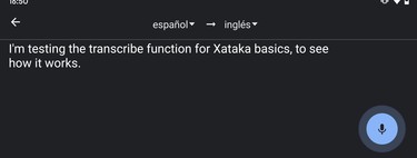 Modo transcripción: qué es y cómo funciona esta función del traductor de Google