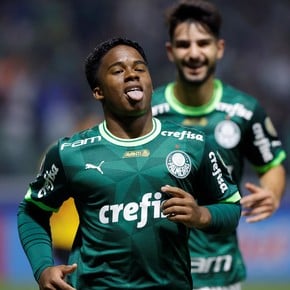 Endrick entró en la historia de la Libertadores con Palmeiras: ¡es el más joven en meter un gol!