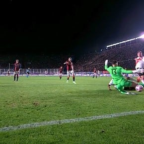 Video: la tremenda atajada de Batalla que evitó el triunfo de River