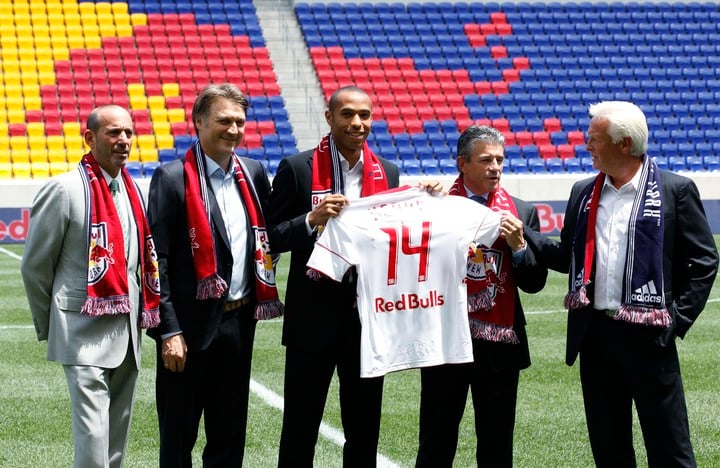 Henry, la gran figura que pasó por los Red Bulls. (REUTER)