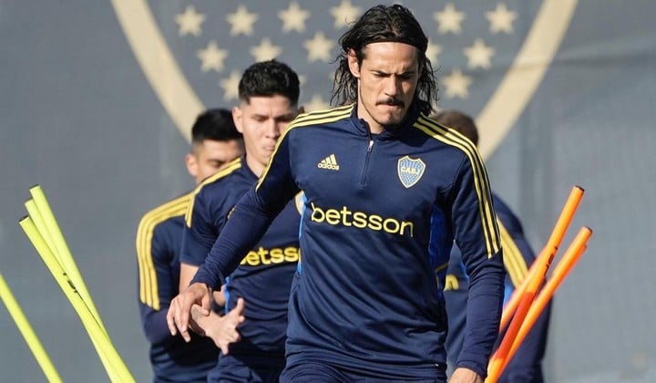 Cavani, el refuerzo que ilusiona a Boca. Foto: Prensa Boca