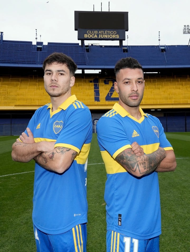 Blondel y Janson harían su debut ante Nacional. (Prensa Boca)