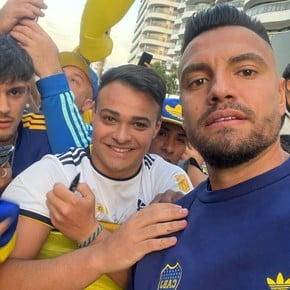 El uruguayo hincha de Boca que cumplió uno de sus sueños, y le falta otro...