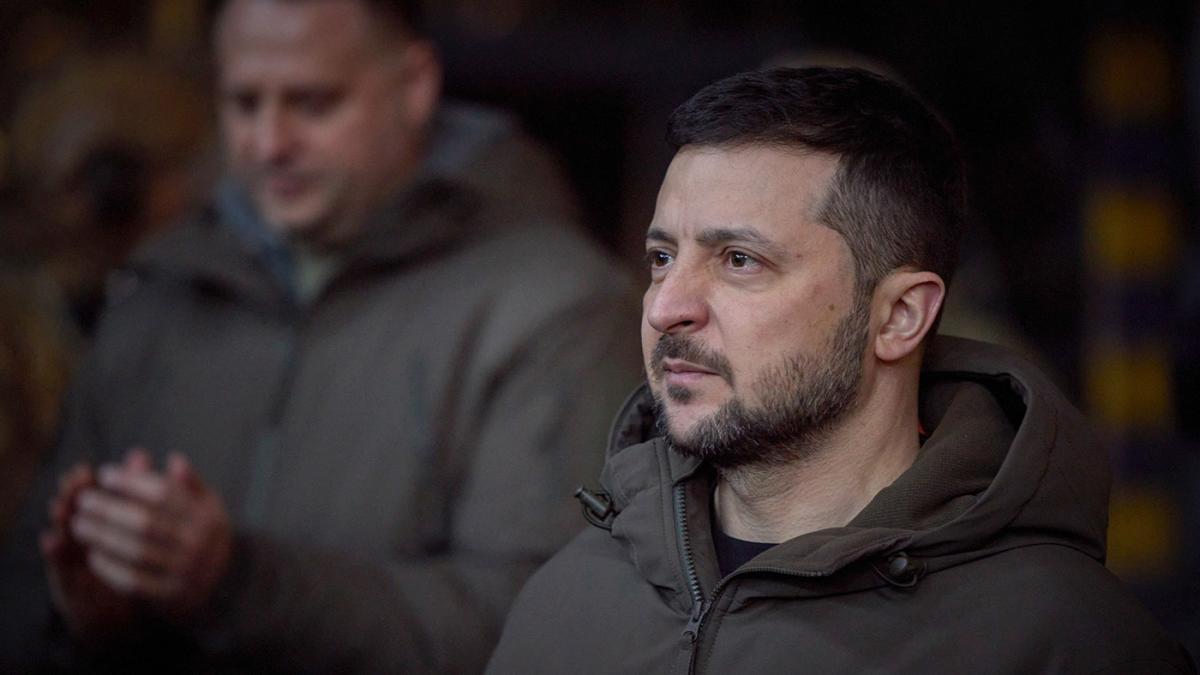 Presidente de Ucrania Volodimir Zelenski Foto AFP