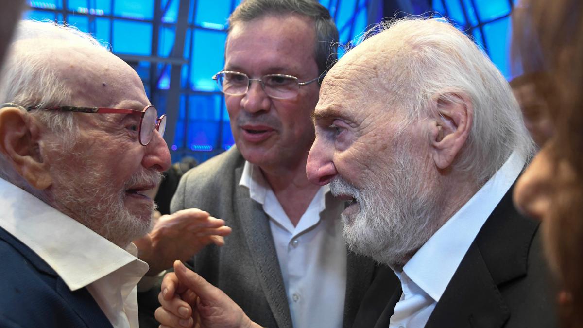 Su reencuentro con Hctor Alterio con quien protagoniz La Patagonia Rebelde Foto Ral Ferrari