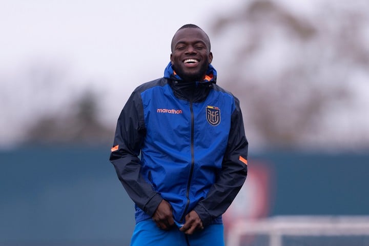 Enner Valencia le marcó a River en el Monumental y ahora intentará repetirlo ante la Albiceleste. (EFE/ Matías Napoli Escalero)