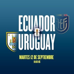 Ecuador vs Uruguay, por las Eliminatorias: formaciones, hora y dónde verlo por TV