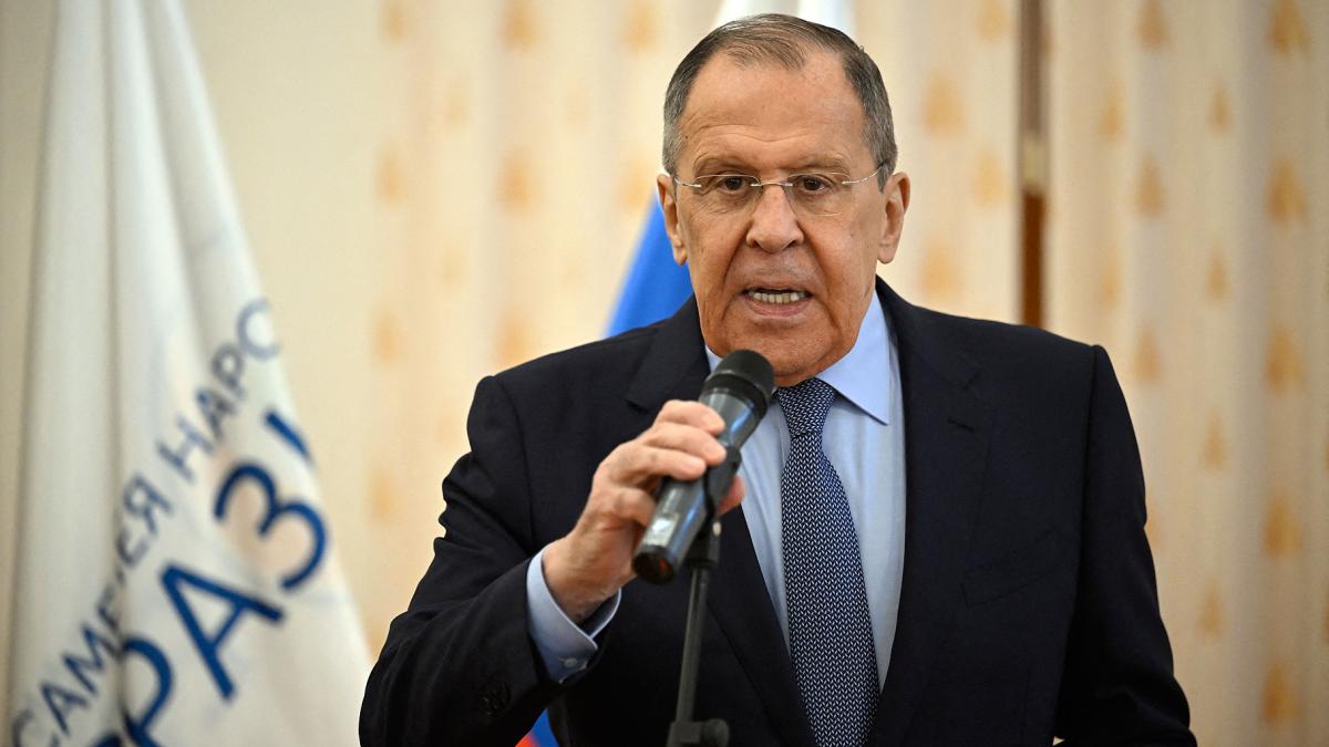 Serguei Lavrov en cancller ruso que reemplazar a Putin 