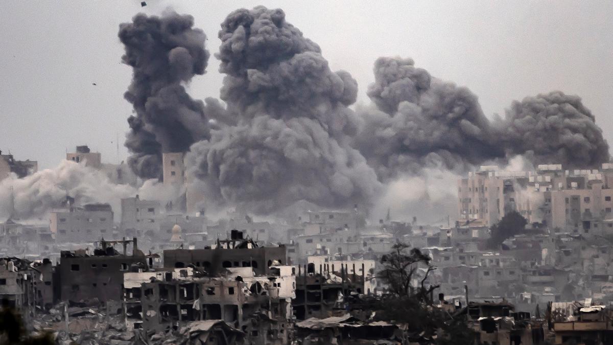 Gaza est quedando en escombros Foto AFP