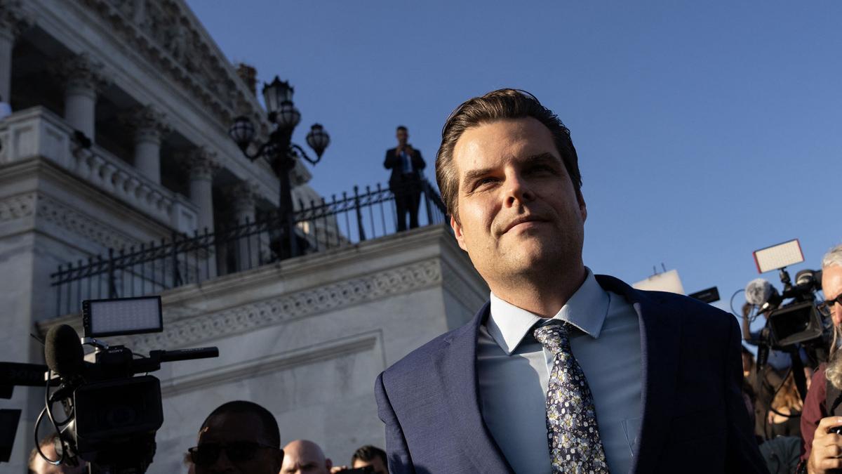Gaetz destituy a McCarthy por apoyar el envo de ayudas a Ucrania Foto AFP