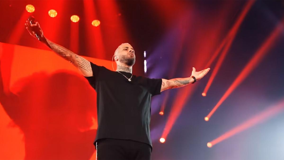 El anuncio en redes sociales fue acompaado de un video en el que se ven imgenes de su serie biopic Nicky Jam El Ganador Foto captura de video