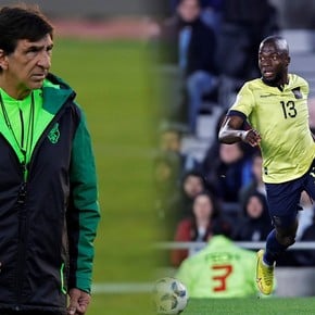 El DT de Bolivia y los recaudos por Enner Valencia: "Le das un metro y te liquida"