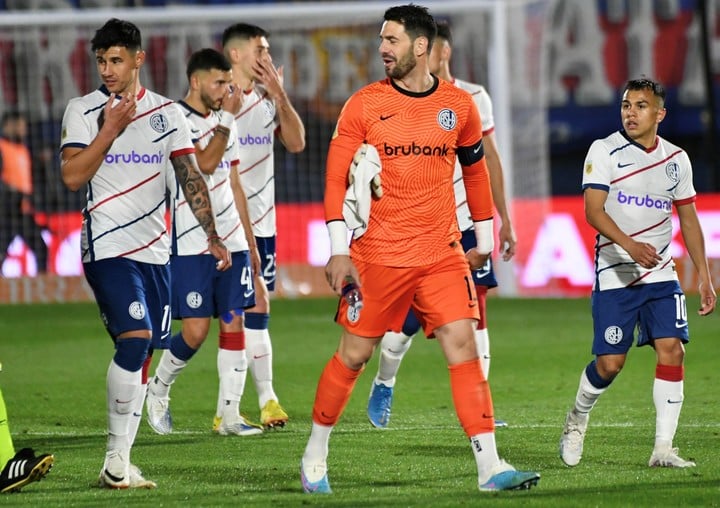 La preocupante meseta de San Lorenzo antes del clásico. (Fotobaires)