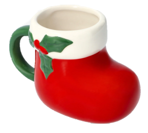 Taza De Navidad Forma De Bota 6eur