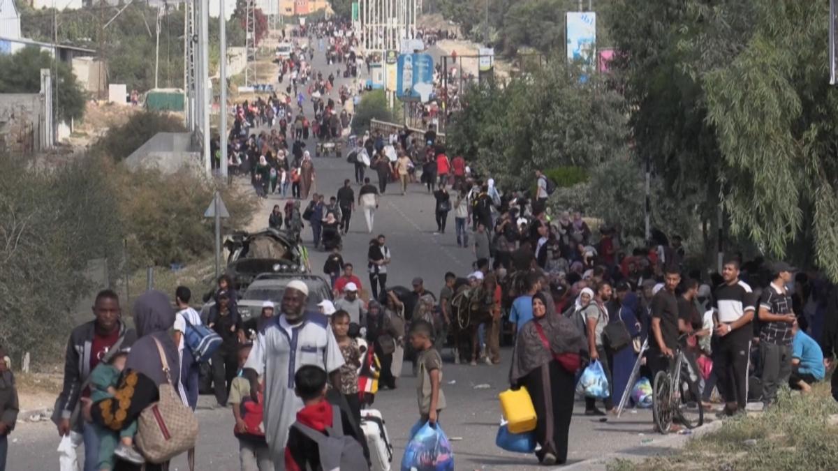 El xodo una d elas pocas opciones para sobrevivir Foto AFP