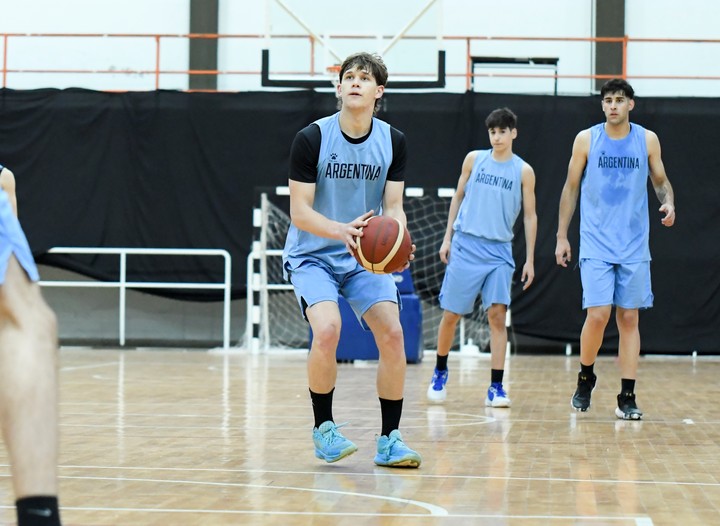 La preparación de los pibes argentinos del Sub 17 (CAB).