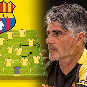 La probable alineación de Barcelona para visitar a Emelec en el Clásico del Astillero