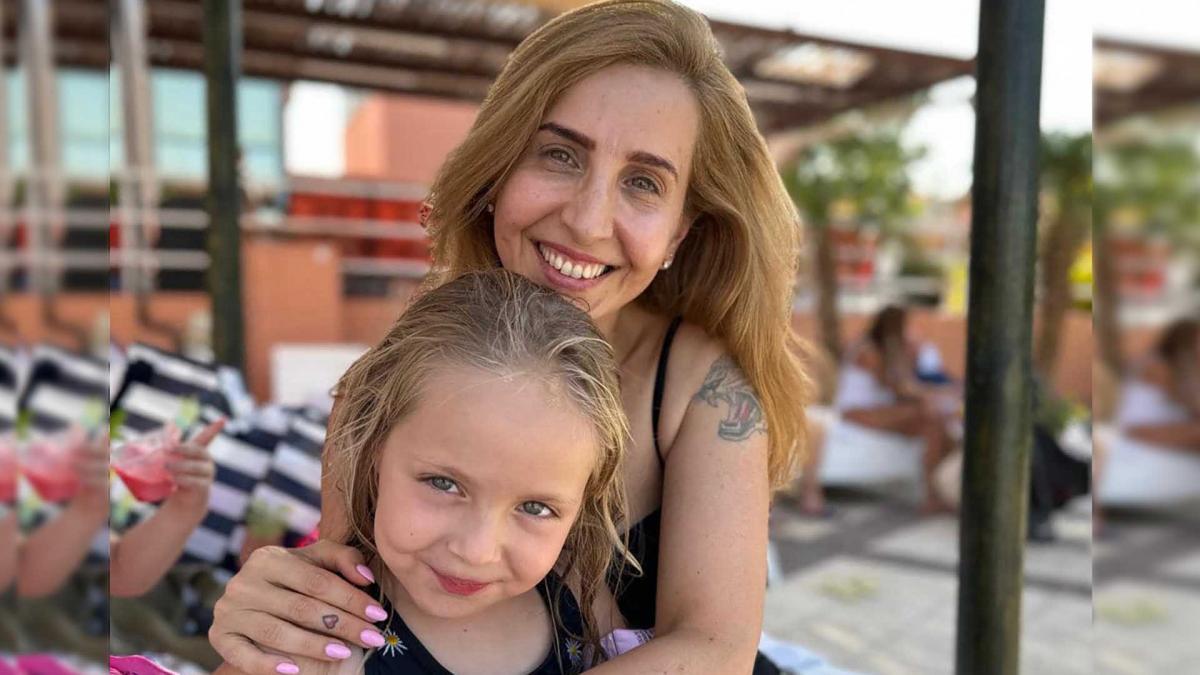 Danielle Aloni 44 y su hija Emilia Aloni 9