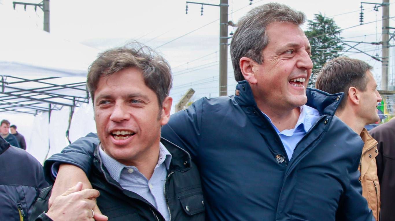 Axel Kicillof llamó a votar por Sergio Massa en el balotaje del 19 de noviembre (Foto: NA).