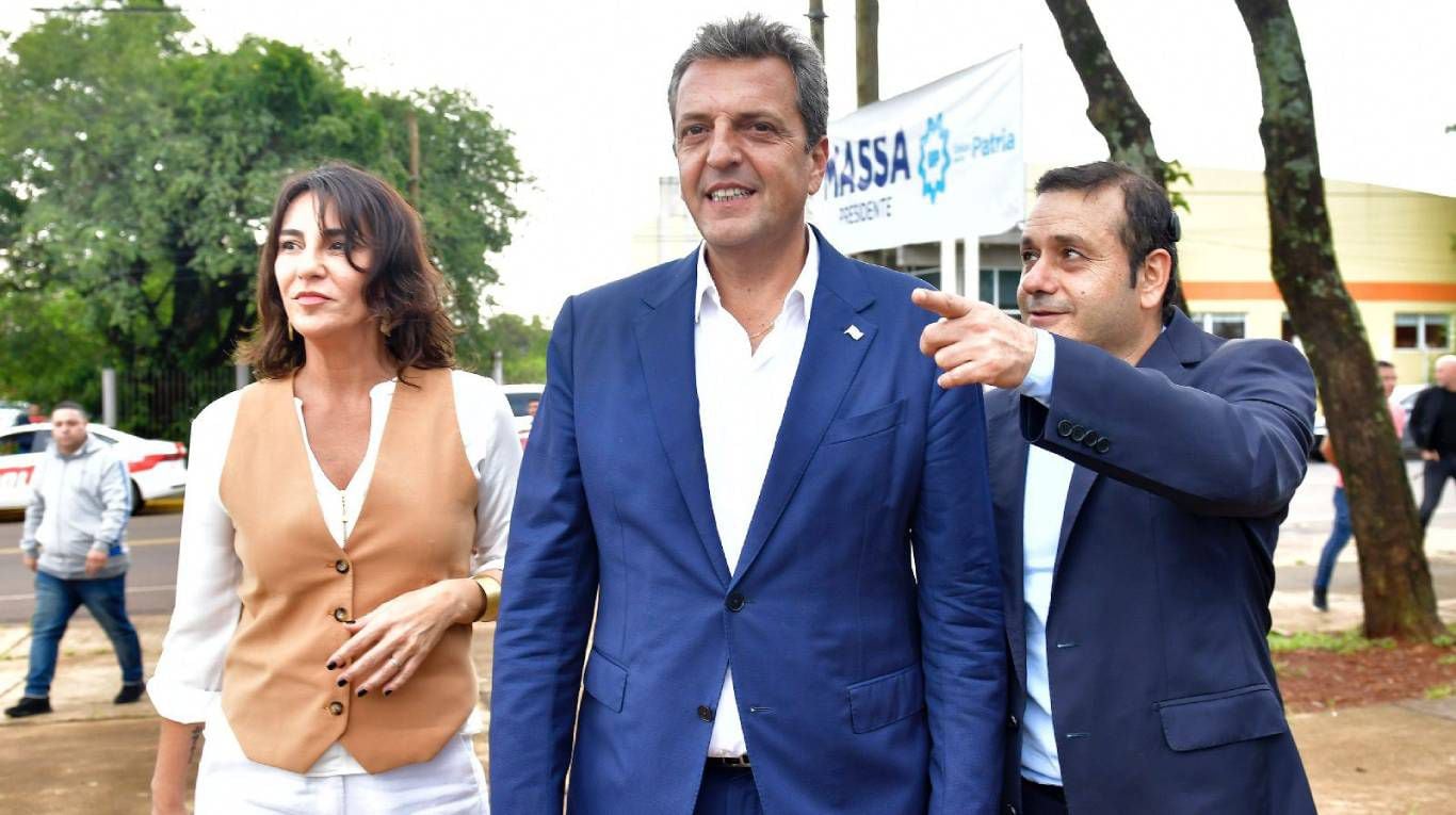 Sergio Massa sumó el apoyo de Natalia De la Sota y Oscar Herrera Ahuad a su candidatura (Foto: Prensa Sergio Massa).