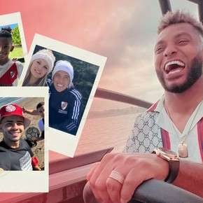 Hay identidad: los jugadores no se olvidan de River ni en sus vacaciones