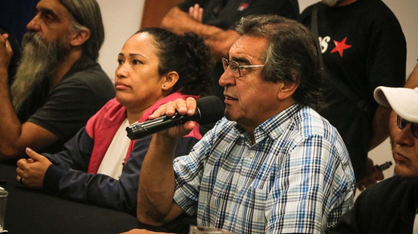 Hugo "Cachorro" Godoy, secretario General de la CTA Autónoma cuestionó con dureza al gobierno de Javier Milei. (Foto: Infogremiales)