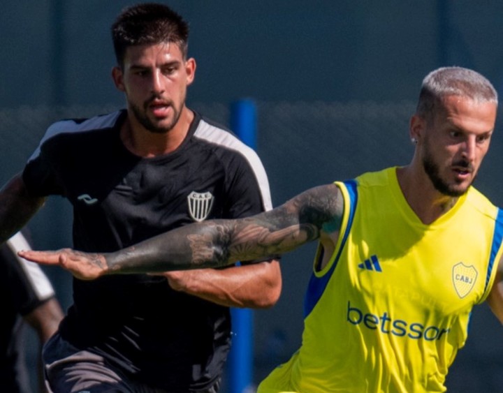 Las fotos del amistoso entre Boca y Estudiantes.