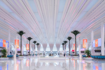 Guangzhoubaiyun Railway Station Departure Level Waiting Lounge 20231228