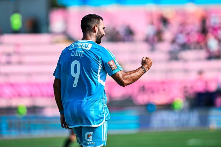 Cauteruccio lleva siete goles en tres partidos con Sporting Cristal. (foto Prensa @ClubSCristal)