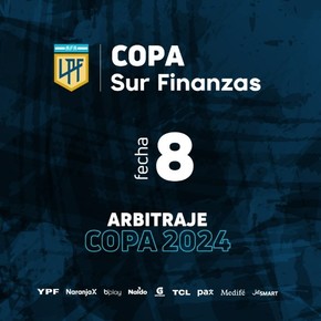 Los árbitros para la fecha 8 de la Copa de la Liga Profesional