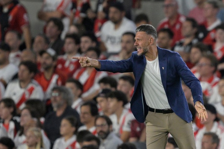 Demichelis, DT de River (AFP)