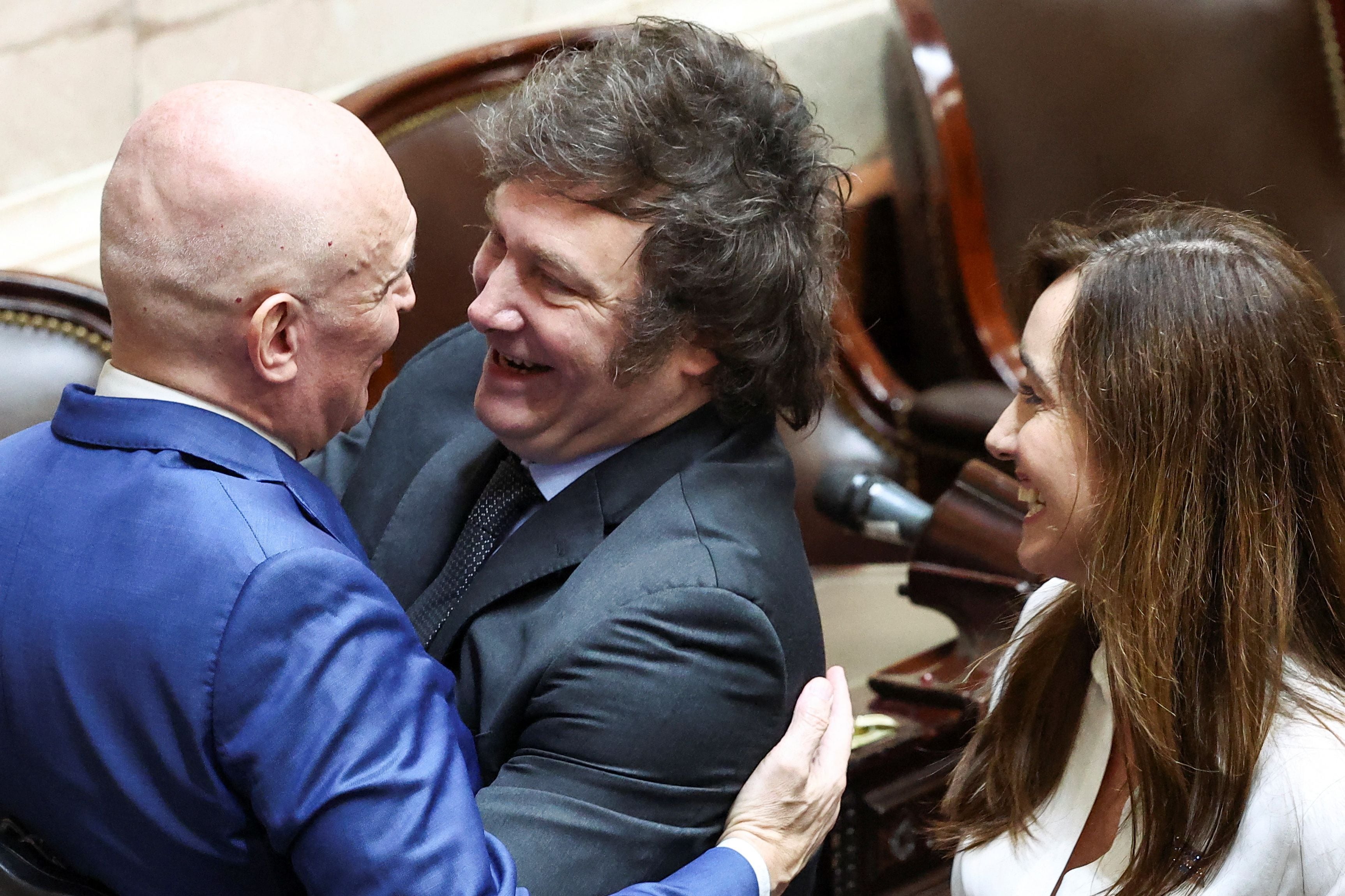 José Luis Espert apoyó a Javier Milei en relación a su anuncio del "Pacto de Mayo". (Foto: REUTERS/Agustin Marcarian)