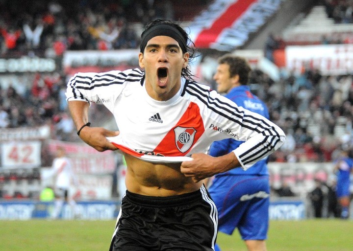 Falcao fue campeón con River en el 2008.
