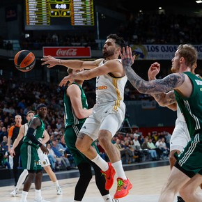 Euroliga: sin Vildoza, el Panathinaikos le ganó la pulseada al Real Madrid de Campazzo y Deck